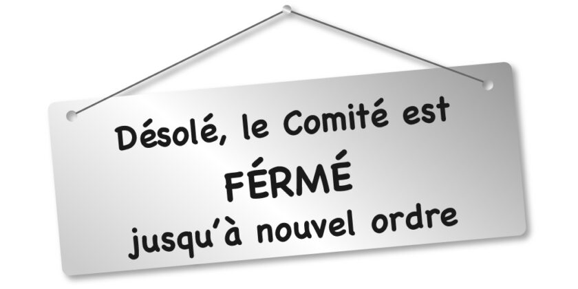 Fermeture du 24 décembre 2021 au 10 janvier 2022