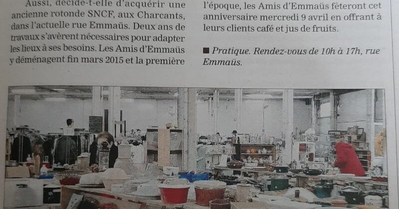 10 ANS “AUX CHARCANTS”